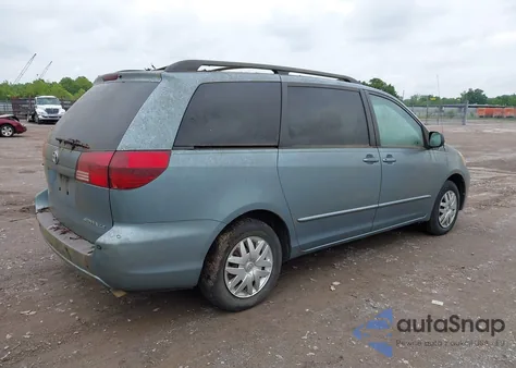 2005 Toyota Sienna Le из США, поврежденный, VIN 5TDZA23C65S376132